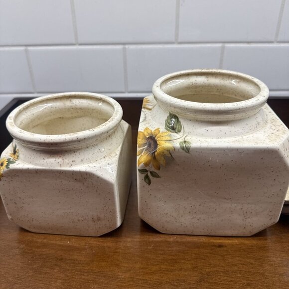 sunflower kitchen canister set - Picture 10 of 12